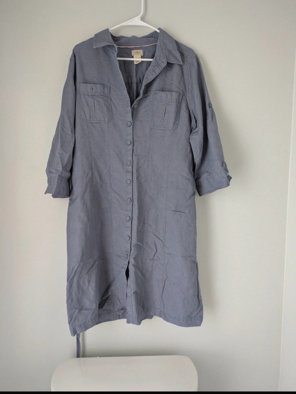 L.L. Bean Light Blue Women’s Jeans Shirt